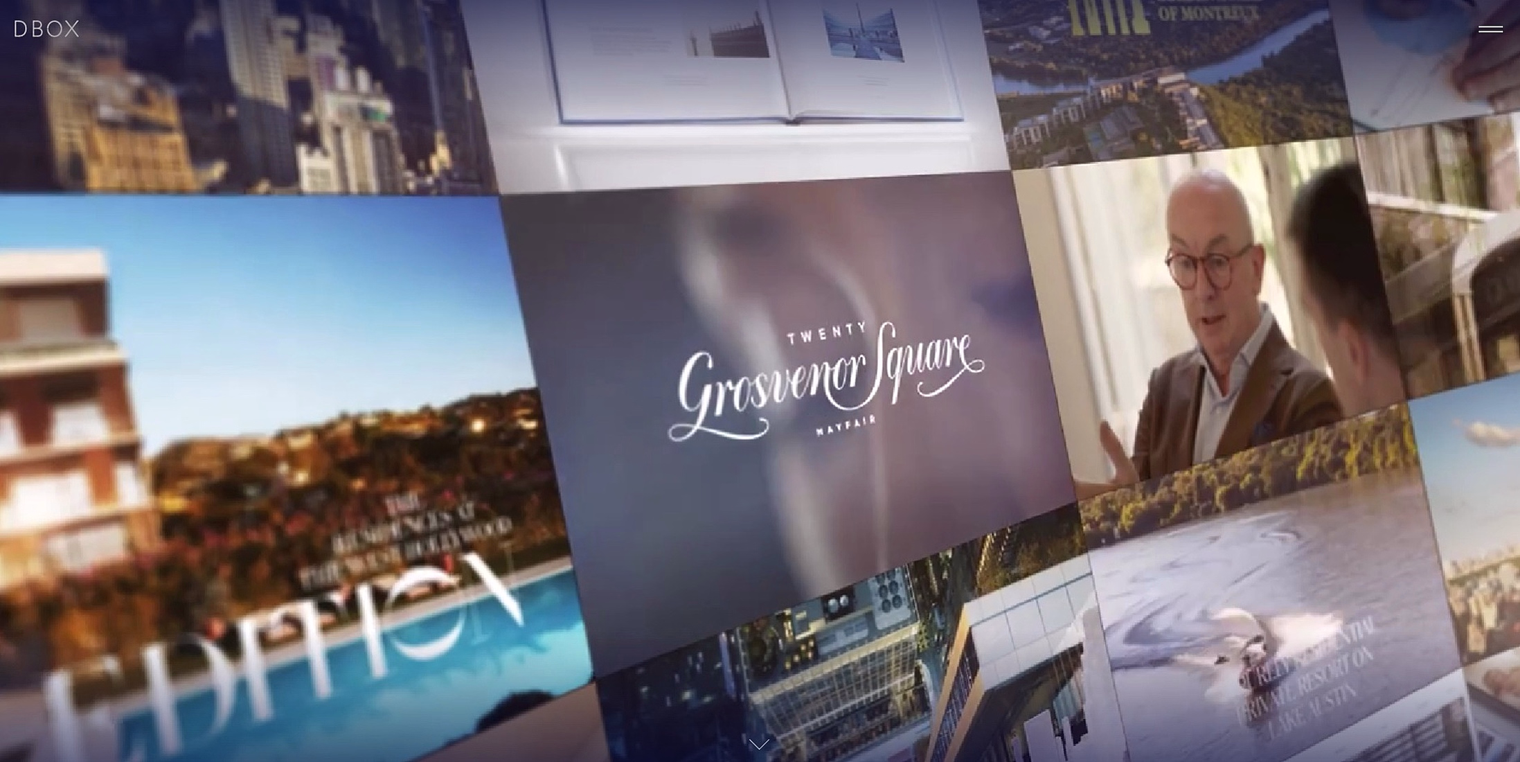Dbox ultra luxury branded campaigns at trophy property scale