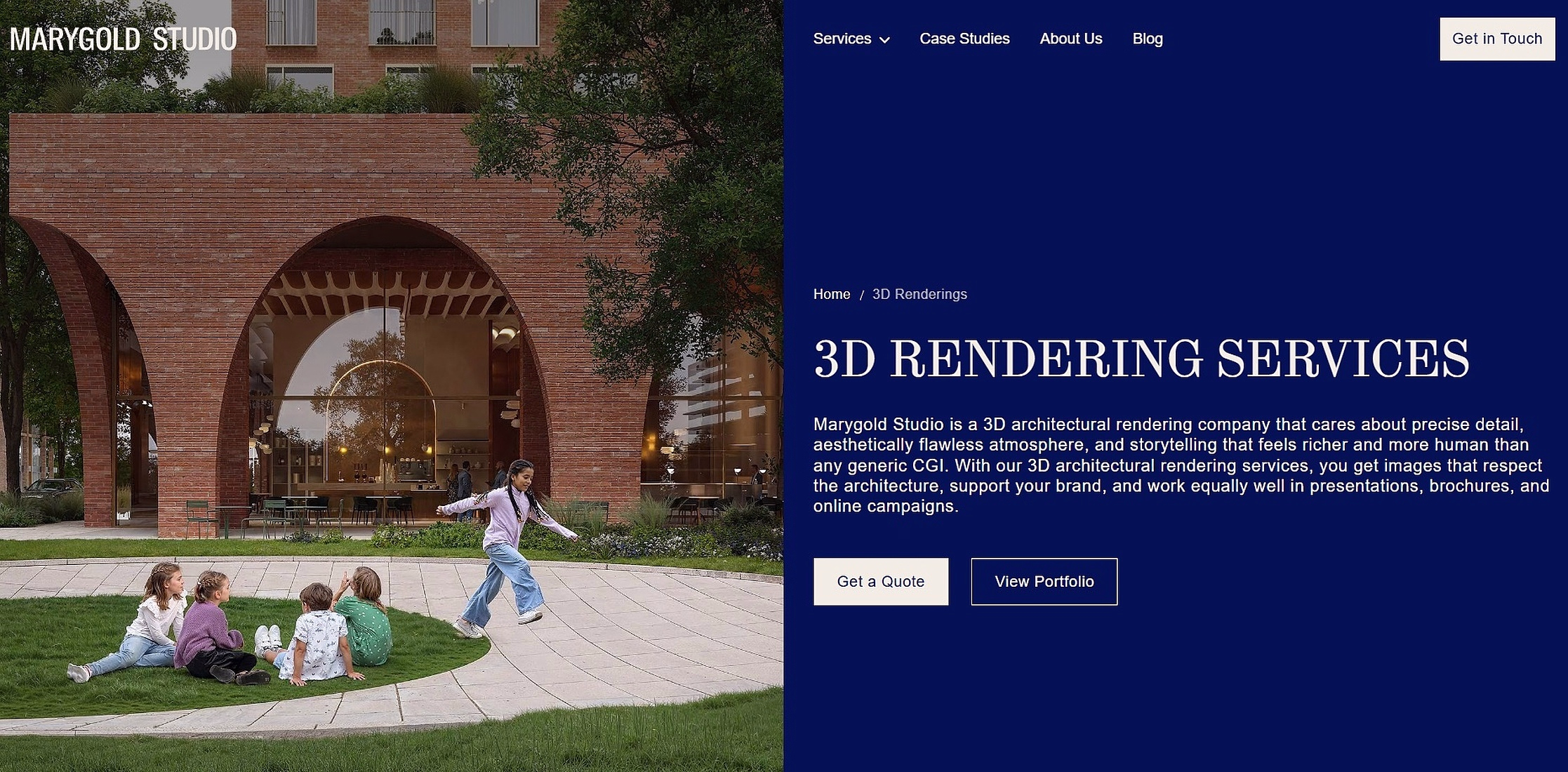 Marygold studio full service luxury developer marketing