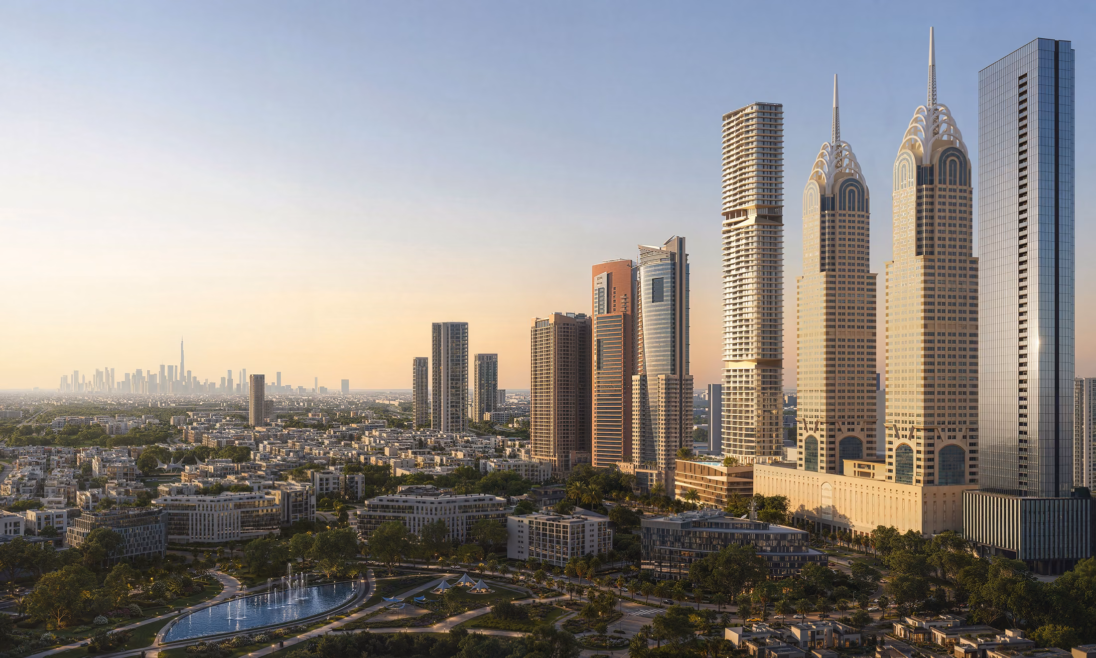 DUBAI CITY VIEW BY MARYGOLD STUDIO
